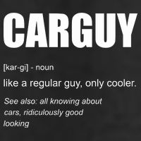 Funny Car Guy Definition Cool Comfort Performance Bucket Hat