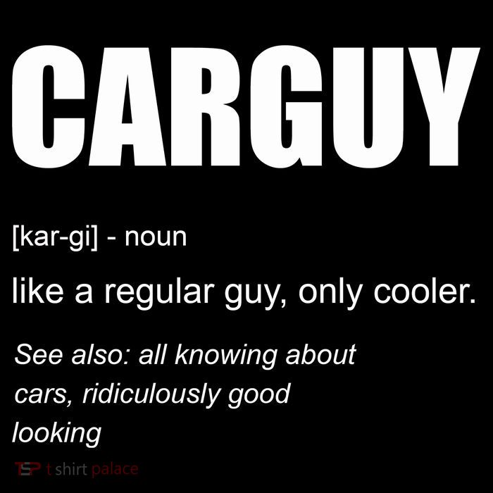 Funny Car Guy Definition High Crown Mesh Back Trucker Hat
