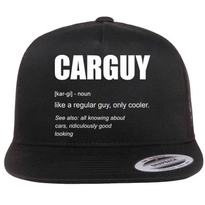 Funny Car Guy Definition Flatbill Hat