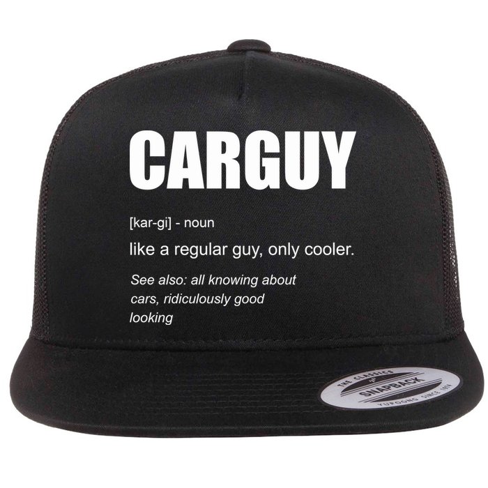 Funny Car Guy Definition Flatbill Hat