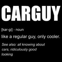 Funny Car Guy Definition Flatbill Hat