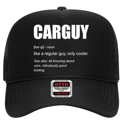 Funny Car Guy Definition Trucker Hat