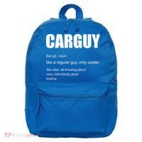 Funny Car Guy Definition 16 in Basic Backpack