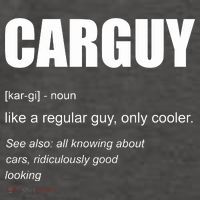 Funny Car Guy Definition Vector Backpack