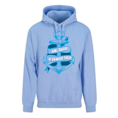 Family Cruise Gift Funny Matching Cruising Gift Aw Ship Funny Gift Unisex Surf Hoodie