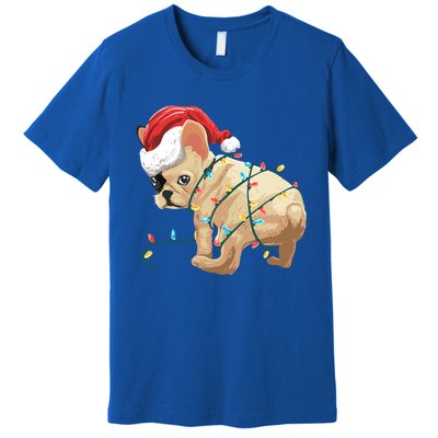 Funny Christmas Gift For A French Bulldog Owner Gift Premium T-Shirt