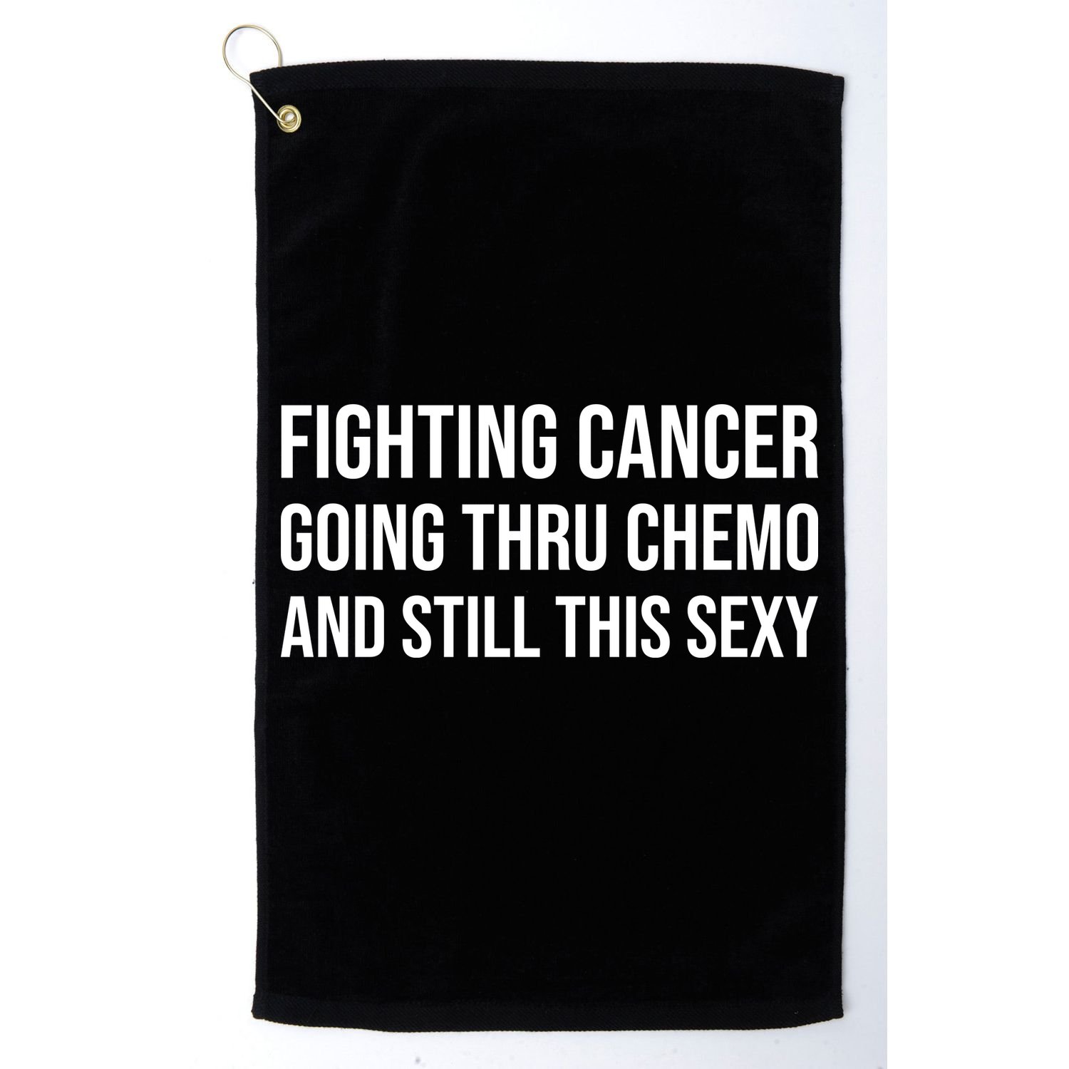 Fighting Cancer Going Thru Chemo And Still This Sexy Golf Towel
