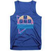 Funny Computer Gamer Gaming Retro Wasd Its What Moves Me Great Gift Tank Top