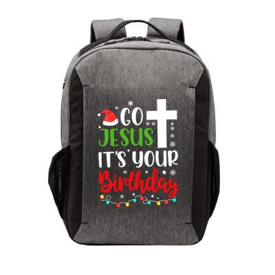 Funny Christian Go Jesus It's Your Birthday Christmas Vector Backpack