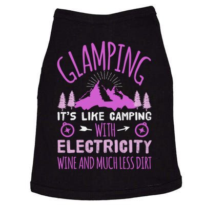 Funny Camper Glamping With Electricity and Wine Wo Doggie Tank