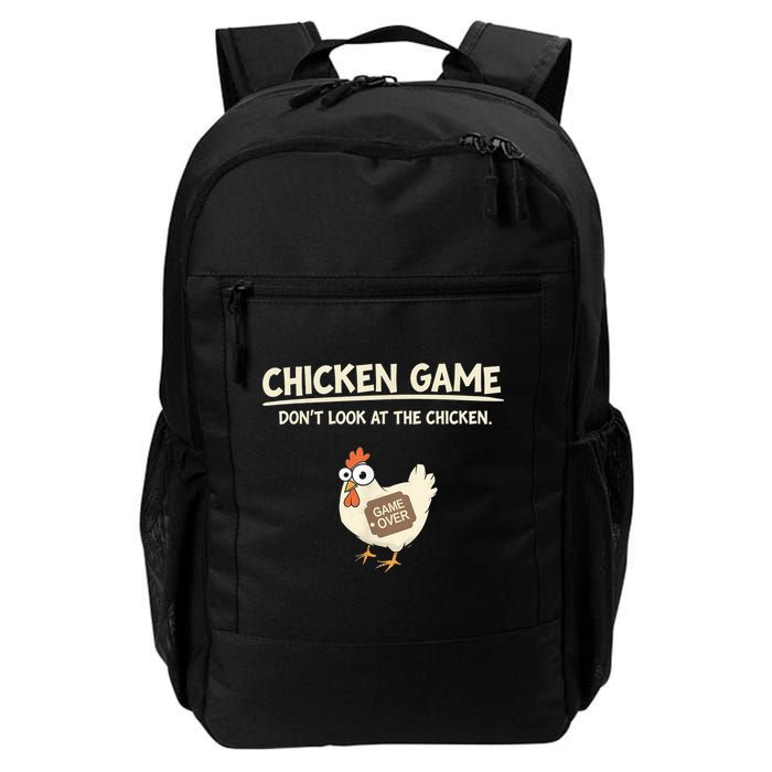 Funny Chicken Game DonT Look Design Backpack