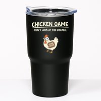 Funny Chicken Game DonT Look Design Tumbler