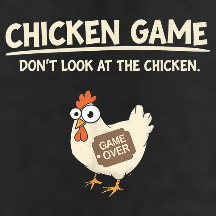 Funny Chicken Game DonT Look Design 25L Jumbo Tote