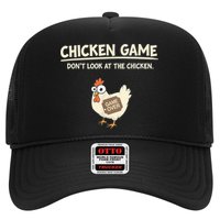 Funny Chicken Game DonT Look Design Hat