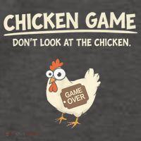 Funny Chicken Game DonT Look Design Vector Backpack
