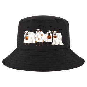 Funny Cow Ghost Halloween Farmer Trick Or Treat Cow Lover Gift Cool Comfort Performance Bucket Hat