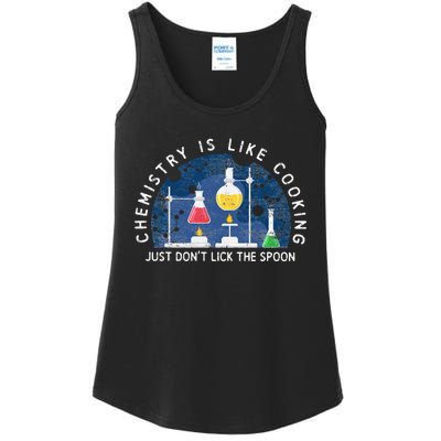 Funny Chemist Gifts Chemistry Is Like Cooking Science Nerd Ladies Essential Tank