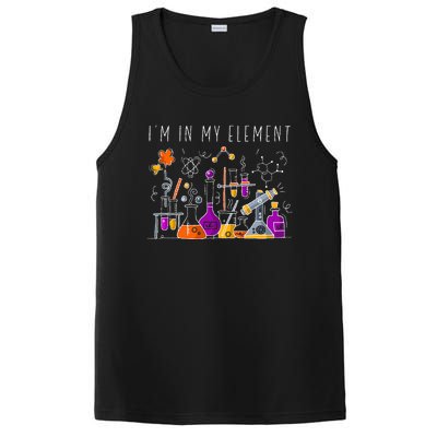 Funny Chemist Gifts I'm In My Element Chemistry Science Nerd PosiCharge Competitor Tank