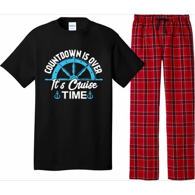 Funny Cruise Gift Countdown Its Cruise Time Cruising Lover Gift Pajama Set