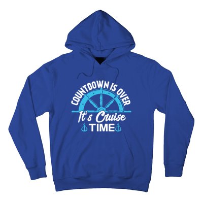 Funny Cruise Gift Countdown Its Cruise Time Cruising Lover Gift Hoodie