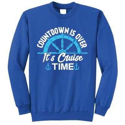 Funny Cruise Gift Countdown Its Cruise Time Cruising Lover Gift Sweatshirt