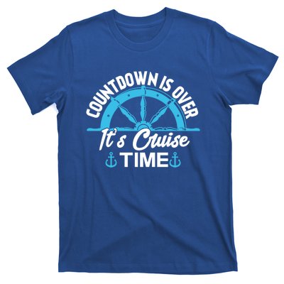 Funny Cruise Gift Countdown Its Cruise Time Cruising Lover Gift T-Shirt