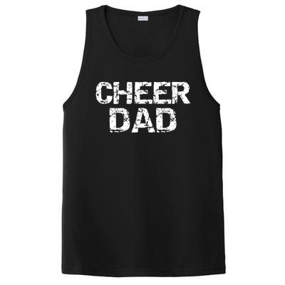 Father Cheerleading Gift From Cheerleader Daughter Cheer Dad Gift PosiCharge Competitor Tank