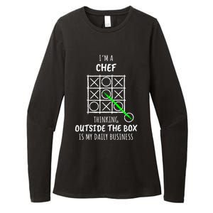 Funny Chef Gift Womens CVC Long Sleeve Shirt