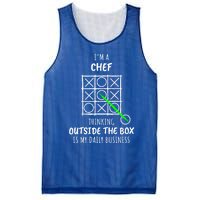 Funny Chef Gift Mesh Reversible Basketball Jersey Tank