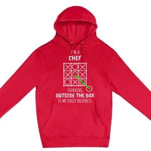 Funny Chef Gift Premium Pullover Hoodie