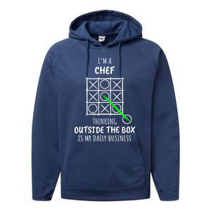 Funny Chef Gift Performance Fleece Hoodie