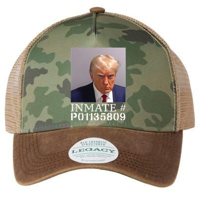 Fulton County Georgia Jail Prisoner Inmate P01135809 Mugshot Legacy Tie Dye Trucker Hat
