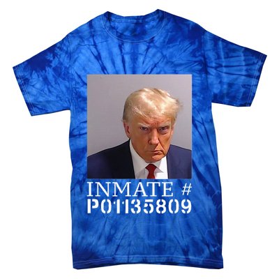 Fulton County Georgia Jail Prisoner Inmate P01135809 Mugshot Tie-Dye T-Shirt