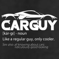 Funny Car Guy Gift Car Guy Definition 7 Panel Mesh Trucker Snapback Hat