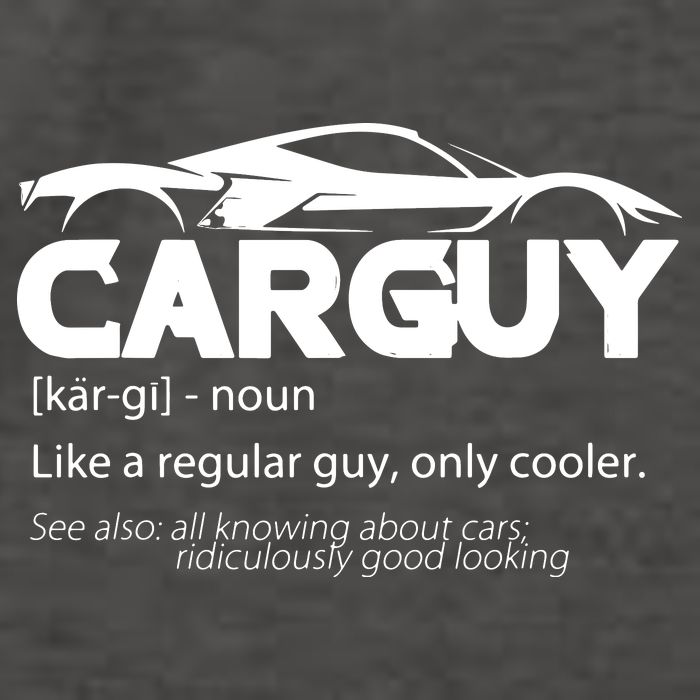 Funny Car Guy Gift Car Guy Definition Vector Backpack