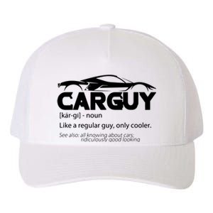 Funny Car Guy Gift Car Guy Definition Yupoong Adult 5-Panel Trucker Hat