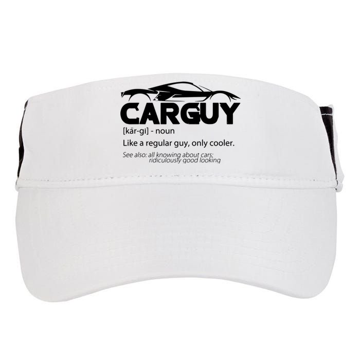 Funny Car Guy Gift Car Guy Definition Adult Drive Performance Visor