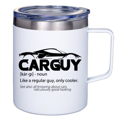 Funny Car Guy Gift Car Guy Definition 12oz Stainless Steel Coffee Mug