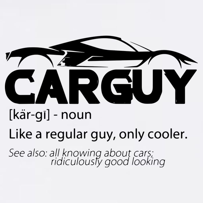 Funny Car Guy Gift Car Guy Definition Kids Sweatshirt