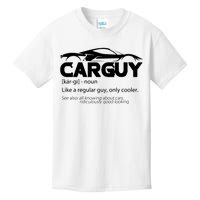 Funny Car Guy Gift Car Guy Definition Kids T-Shirt