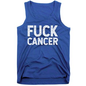 Fuck Cancer Gift Cancer Awareness Gift For And Tank Top