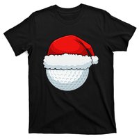 Funny Christmas Golf Ball Elf Cute Xmas Candy Cane T-Shirt