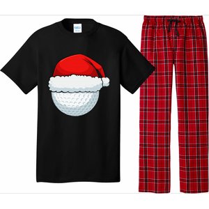 Funny Christmas Golf Ball Elf Cute Xmas Candy Cane Pajama Set