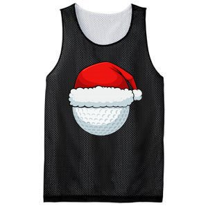 Funny Christmas Golf Ball Elf Cute Xmas Candy Cane Mesh Reversible Basketball Jersey Tank