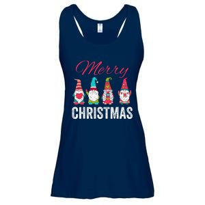 Funny Christmas Gnome Merry Christmas Ladies Essential Flowy Tank