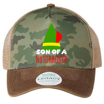 Funny Christmas Gift Son Of A Nutcracker Legacy Tie Dye Trucker Hat