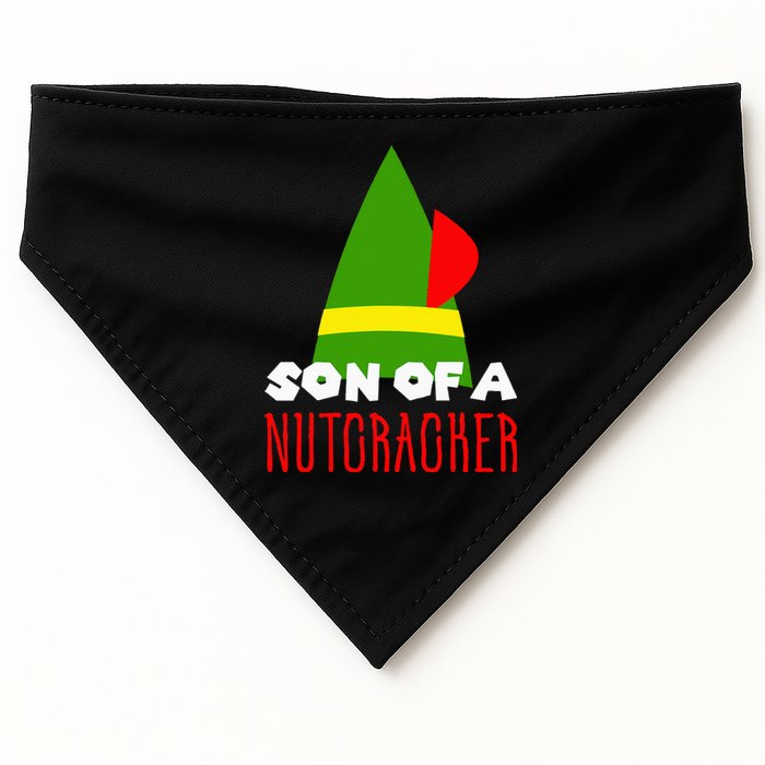 Funny Christmas Gift Son Of A Nutcracker USA-Made Doggie Bandana