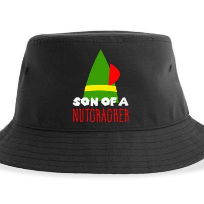 Funny Christmas Gift Son Of A Nutcracker Sustainable Bucket Hat