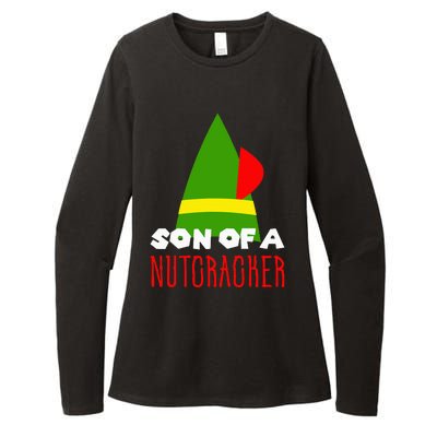 Funny Christmas Gift Son Of A Nutcracker Womens CVC Long Sleeve Shirt