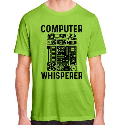 Funny Computer Geek Tech Nerd Gift Cool Support Cute Gift Adult ChromaSoft Performance T-Shirt